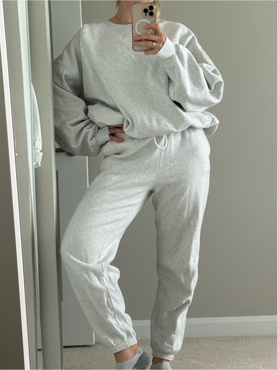 TNA Pants - TNA Light Heather Gray sweatpants